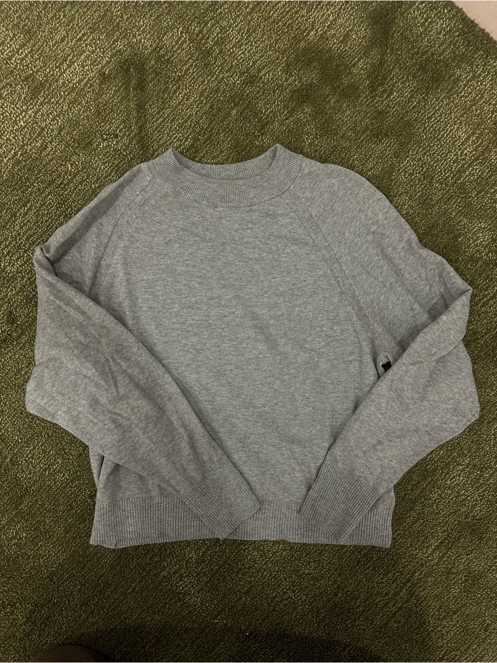 a new day Women's Heather Gray Crewneck Sweater